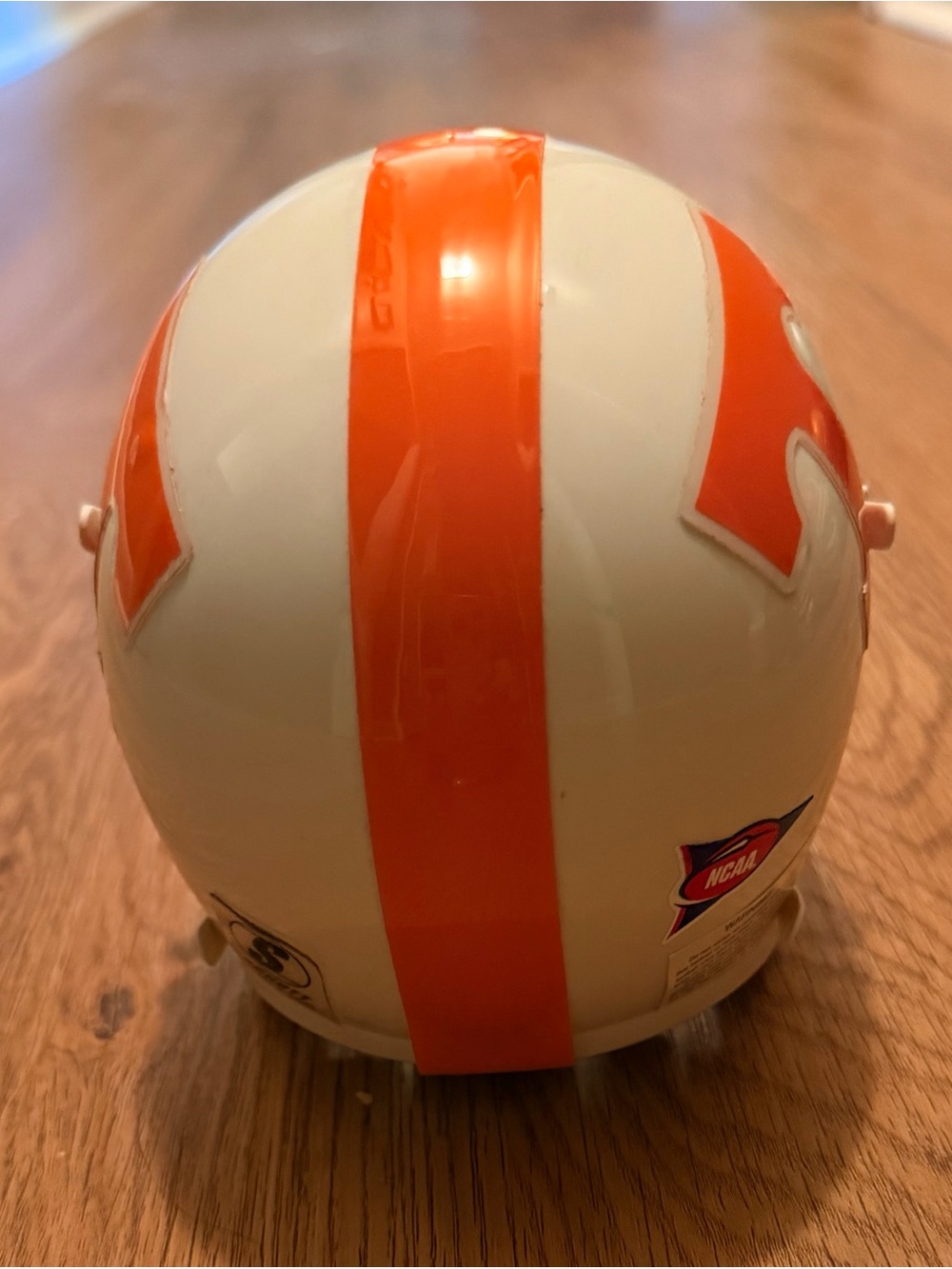 SCHUTT Tennessee Volunteers Mini Football Helmet - White & Orange - Picture 3 of 4